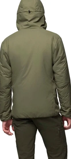 Norrøna Men's Femund Thermo60 Zip Hood Olive Night