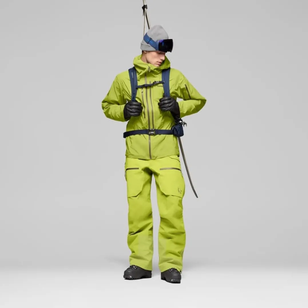 Norrøna Men's Lofoten GORE-TEX Pro Jacket Dark Citron