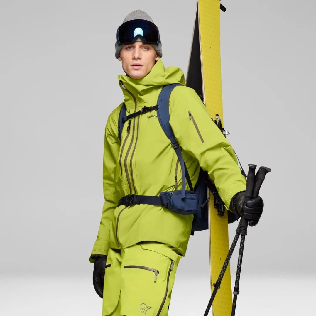 Norrøna Men's Lofoten GORE-TEX Pro Jacket Dark Citron