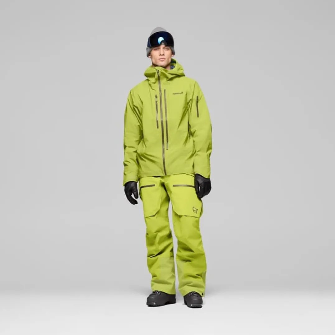 Norrøna Men's Lofoten GORE-TEX Pro Jacket Dark Citron