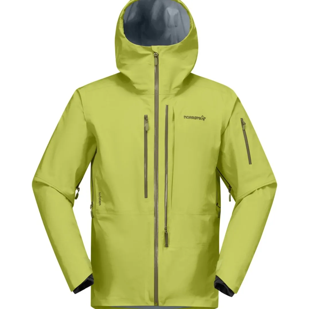Norrøna Men's Lofoten GORE-TEX Pro Jacket Dark Citron