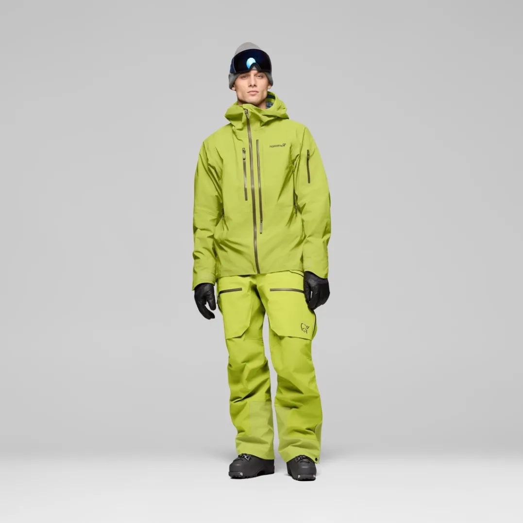 Norrøna Men's Lofoten GORE-TEX Pro Jacket Dark Citron