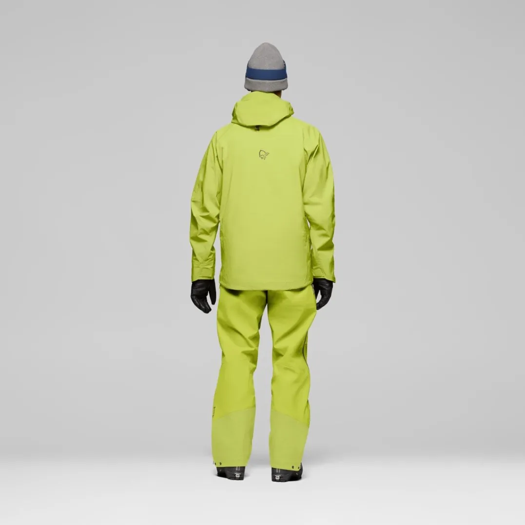 Norrøna Men's Lofoten GORE-TEX Pro Jacket Dark Citron