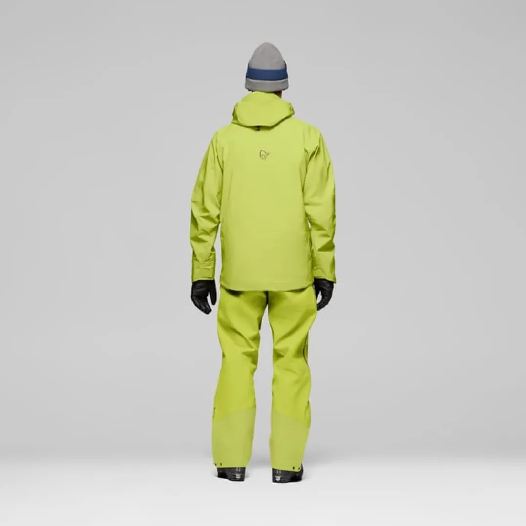Norrøna Men's Lofoten GORE-TEX Pro Jacket Dark Citron
