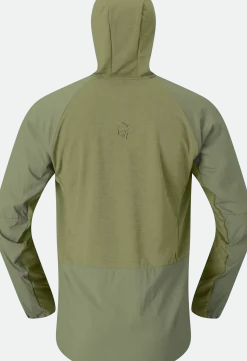 Norrøna Men's Møre Octa Zip HoodDeep Lichen Green