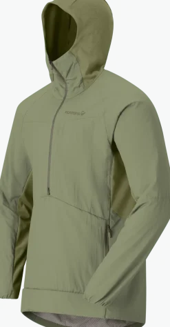 Norrøna Men's Møre Octa Zip HoodDeep Lichen Green