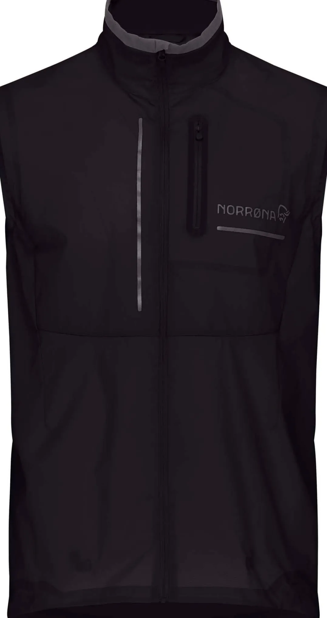 Norrøna Men's Senja Aero90 Vest Caviar