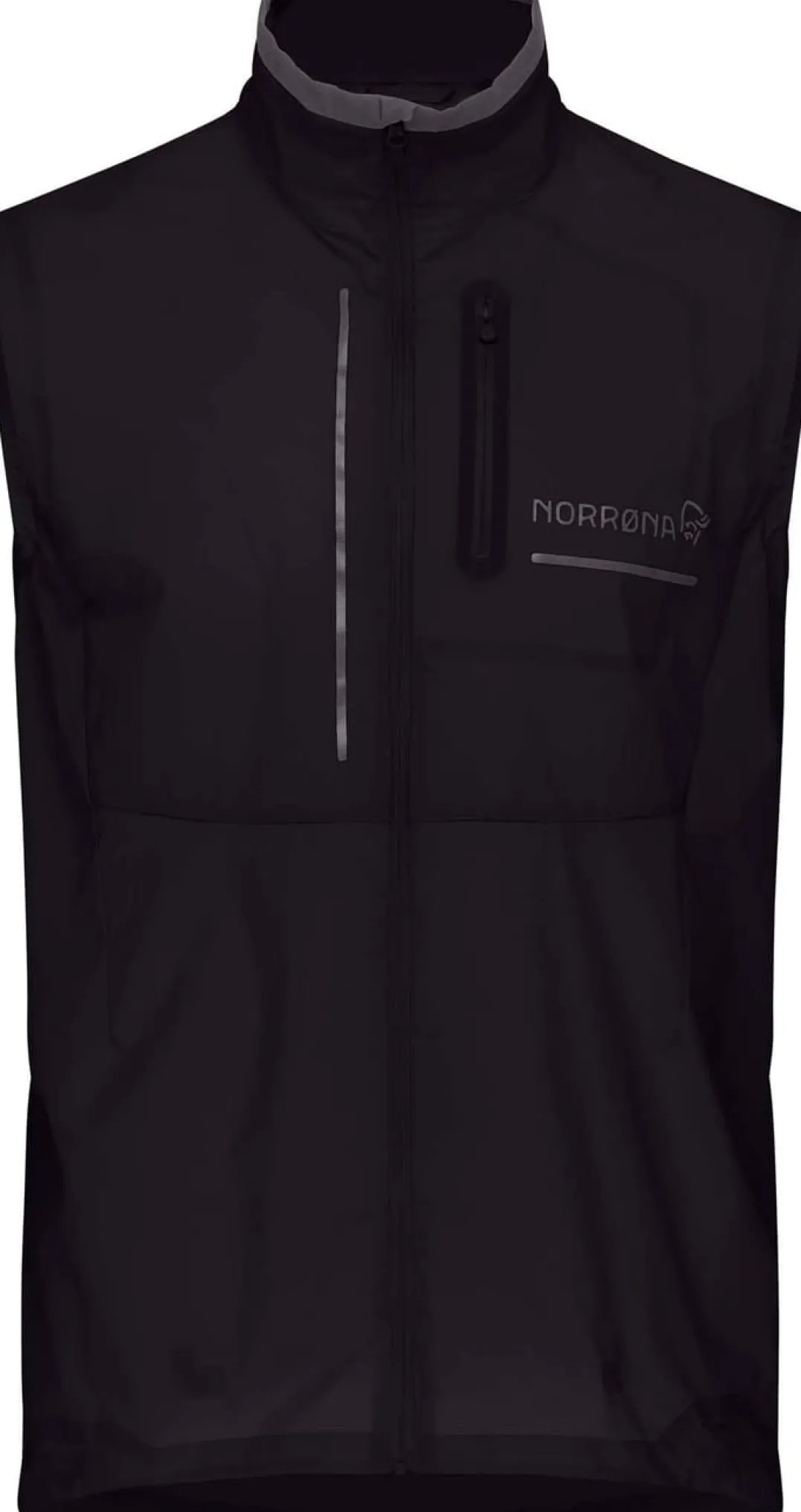 Norrøna Men's Senja Aero90 Vest Caviar