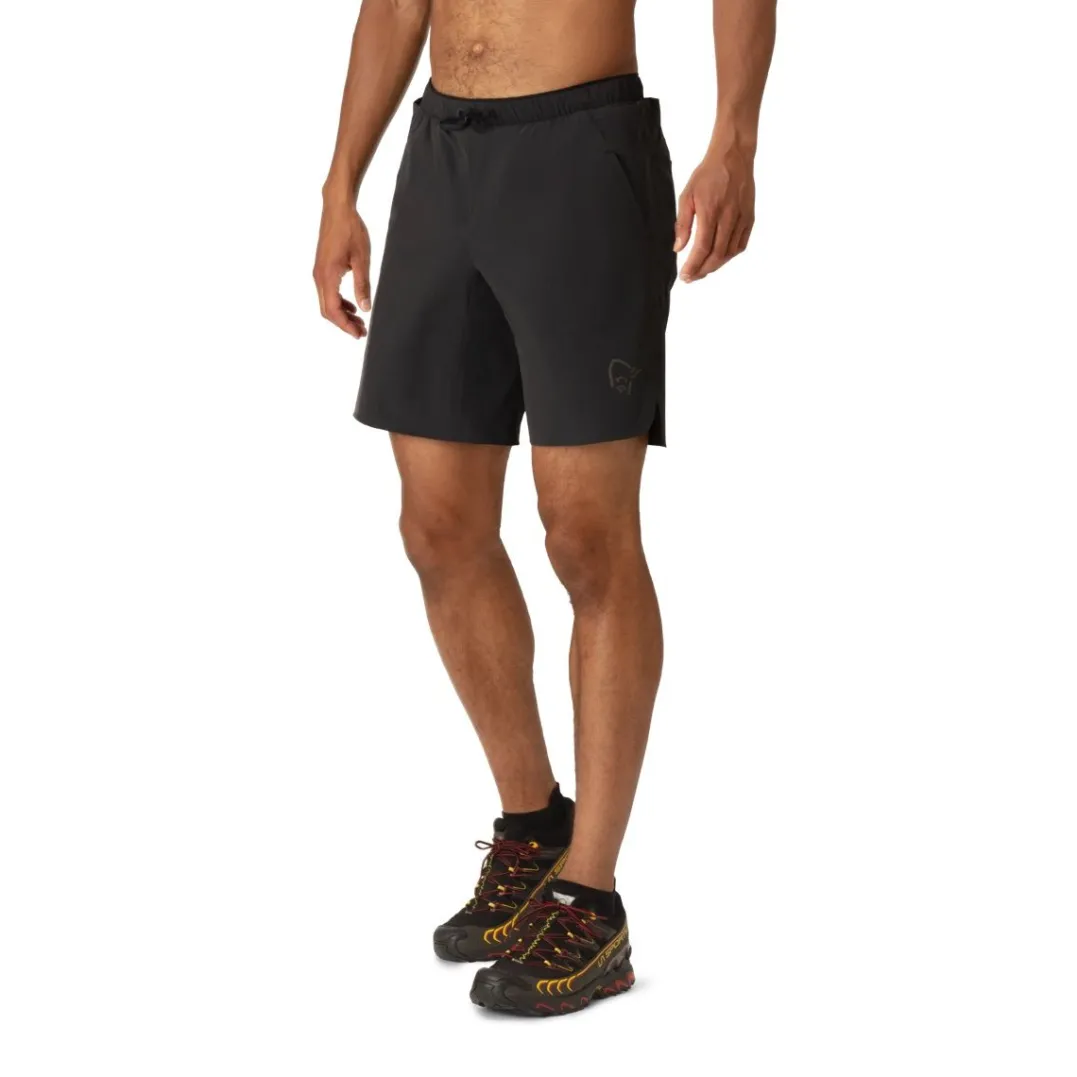 Norrøna Men's Senja Flex1 9" Shorts Caviar