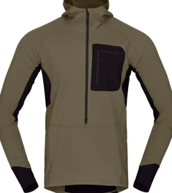 Norrøna Men's Senja Warm1 Hood Olive Night