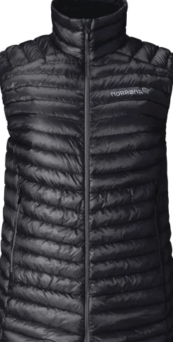 Norrøna Men's Trollveggen Superlight Down Vest Caviar Black