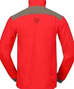 Norrøna Men's Trollveggen Warm3 Jacket Flame Scarlet