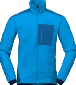 Norrøna Men's Trollveggen Warm3 Jacket Brilliant Blue/dark Blue