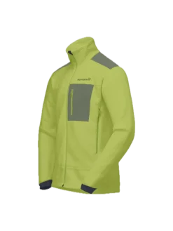 Norrøna Men's Trollveggen Warm3 Jacket Dark Citron/deep Lichen Green
