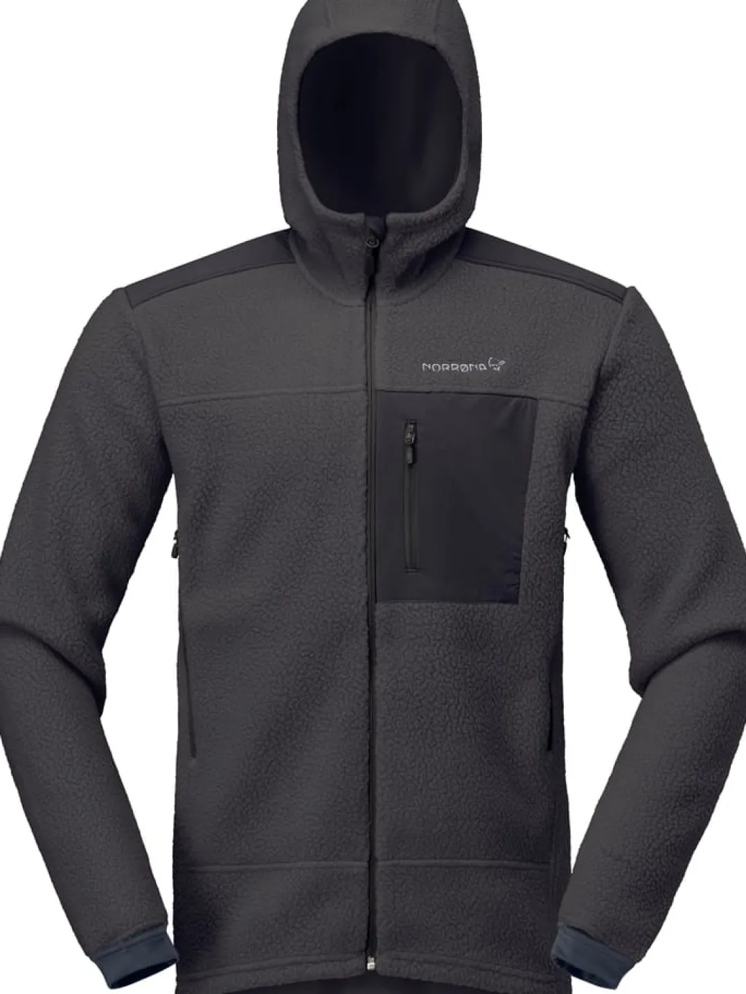 Norrøna Men's Trollveggen Warm3 Zip Hood Phantom
