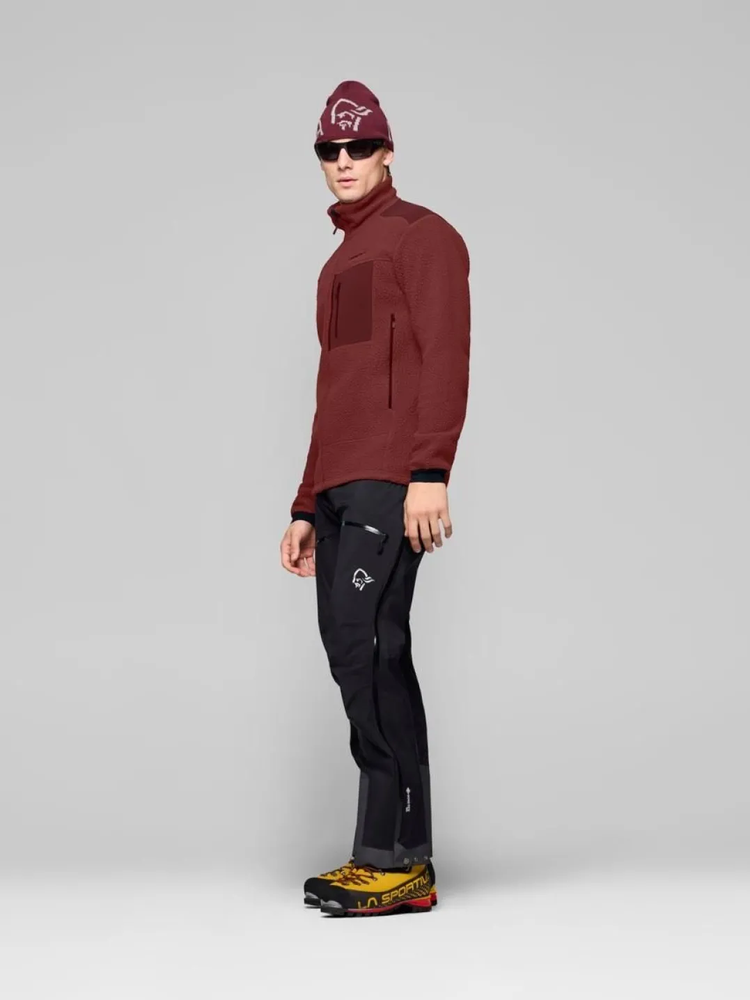 Norrøna Men's Trollveggen Warm3 Jacket Port