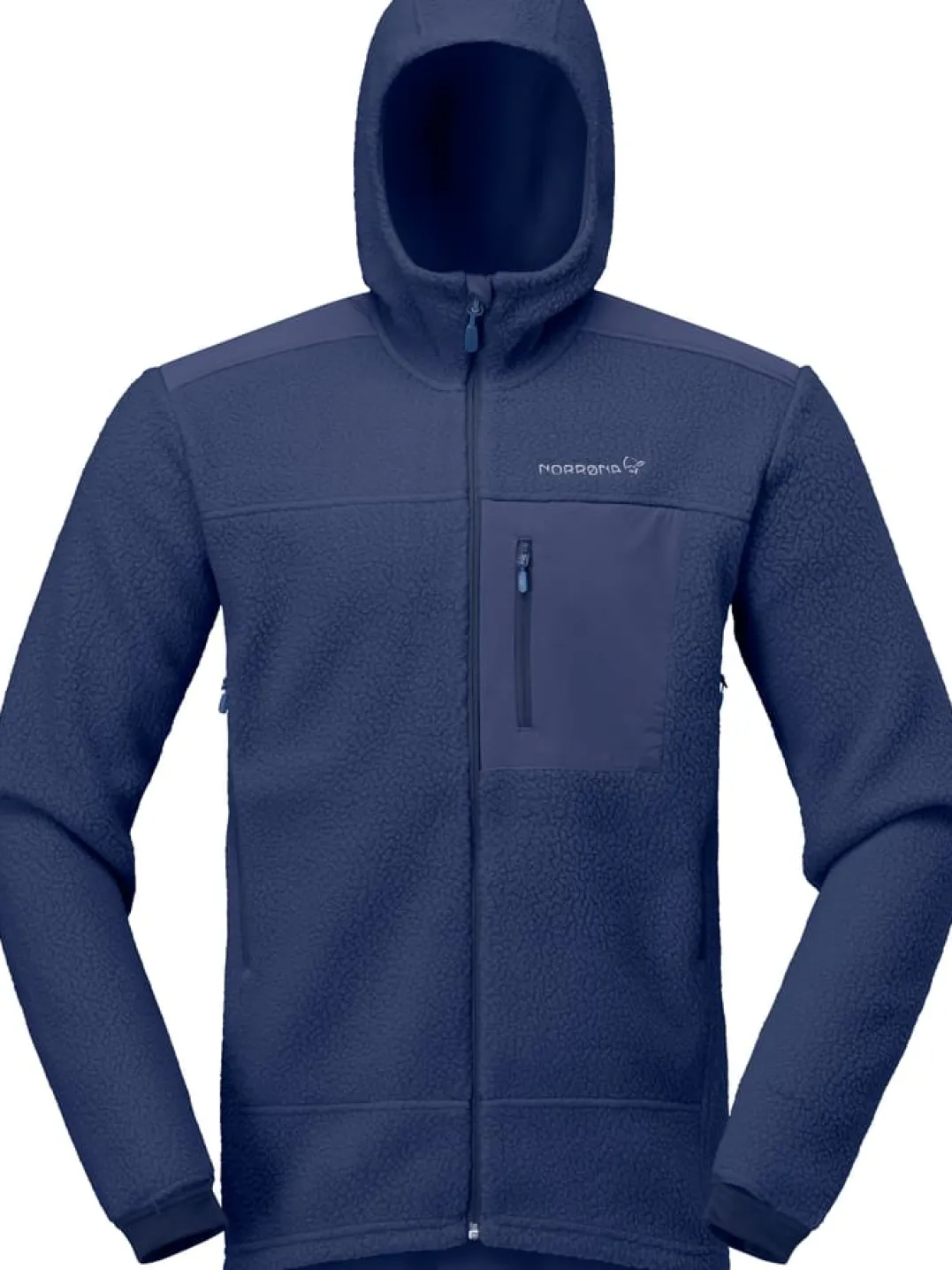 Norrøna Men's Trollveggen Warm3 Zip Hood Indigo Night