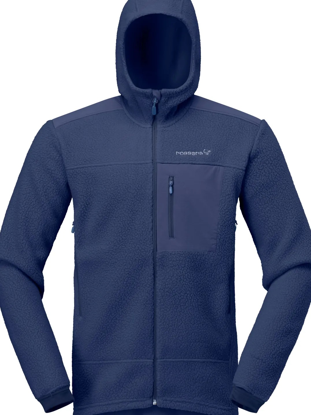 Norrøna Men's Trollveggen Warm3 Zip Hood Indigo Night