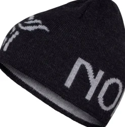 Norrøna /29 Merinoull Logo Beanie Caviar Melange