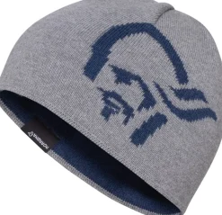Norrøna /29 Mid Cotton Logo Beanie Grey Melange