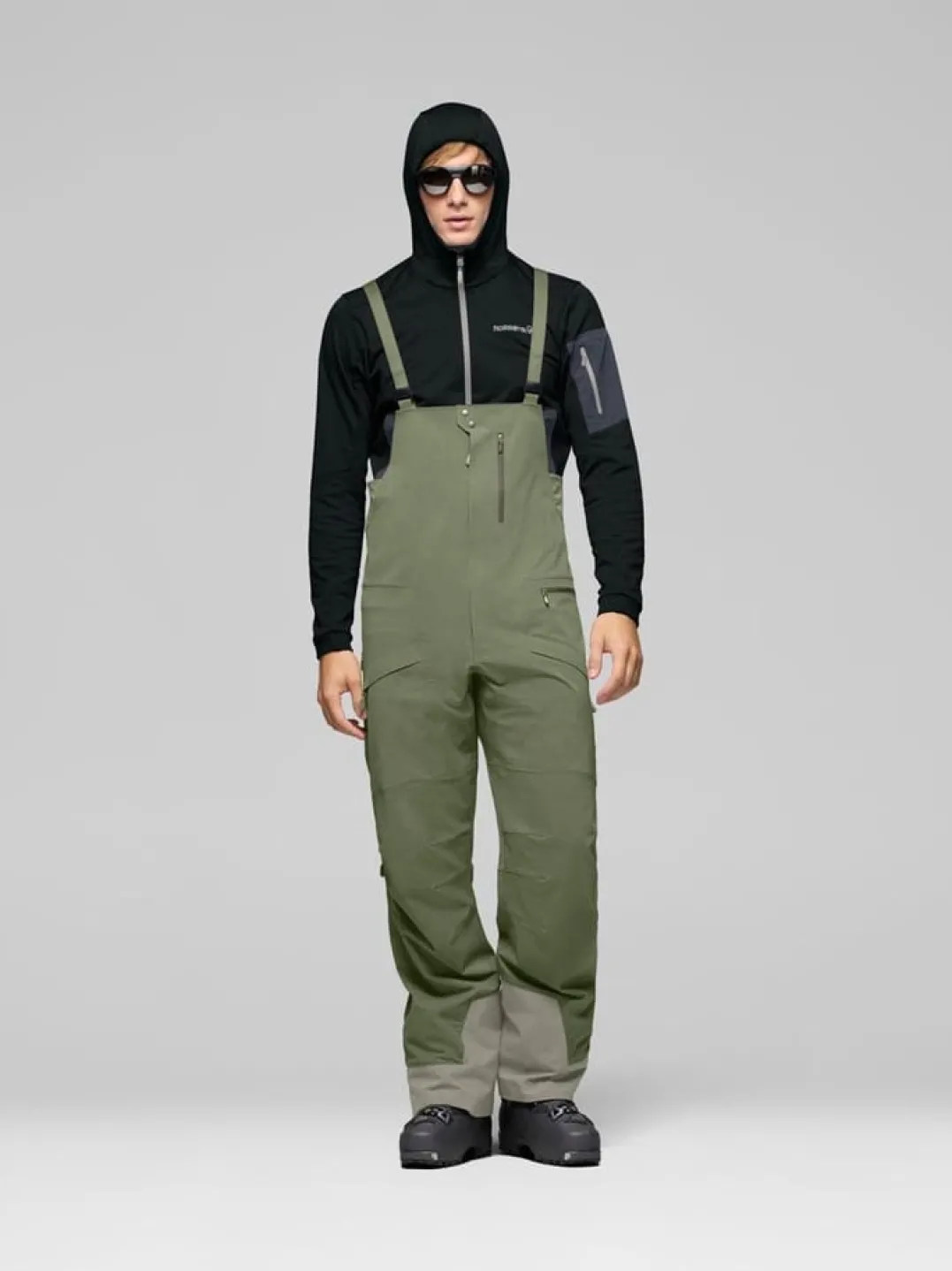 Norrøna Møre Flex1 Bib M'S Deep Lichen Green