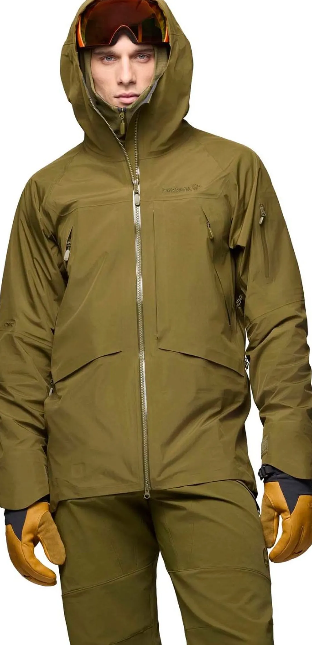 Norrøna Møre Gore-Tex Jacket M'S Dark Olive