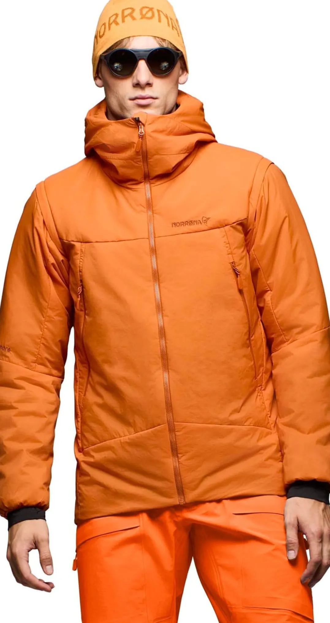 Norrøna Møre Thermo60 Aero200 Jacket M'S Gold Flame