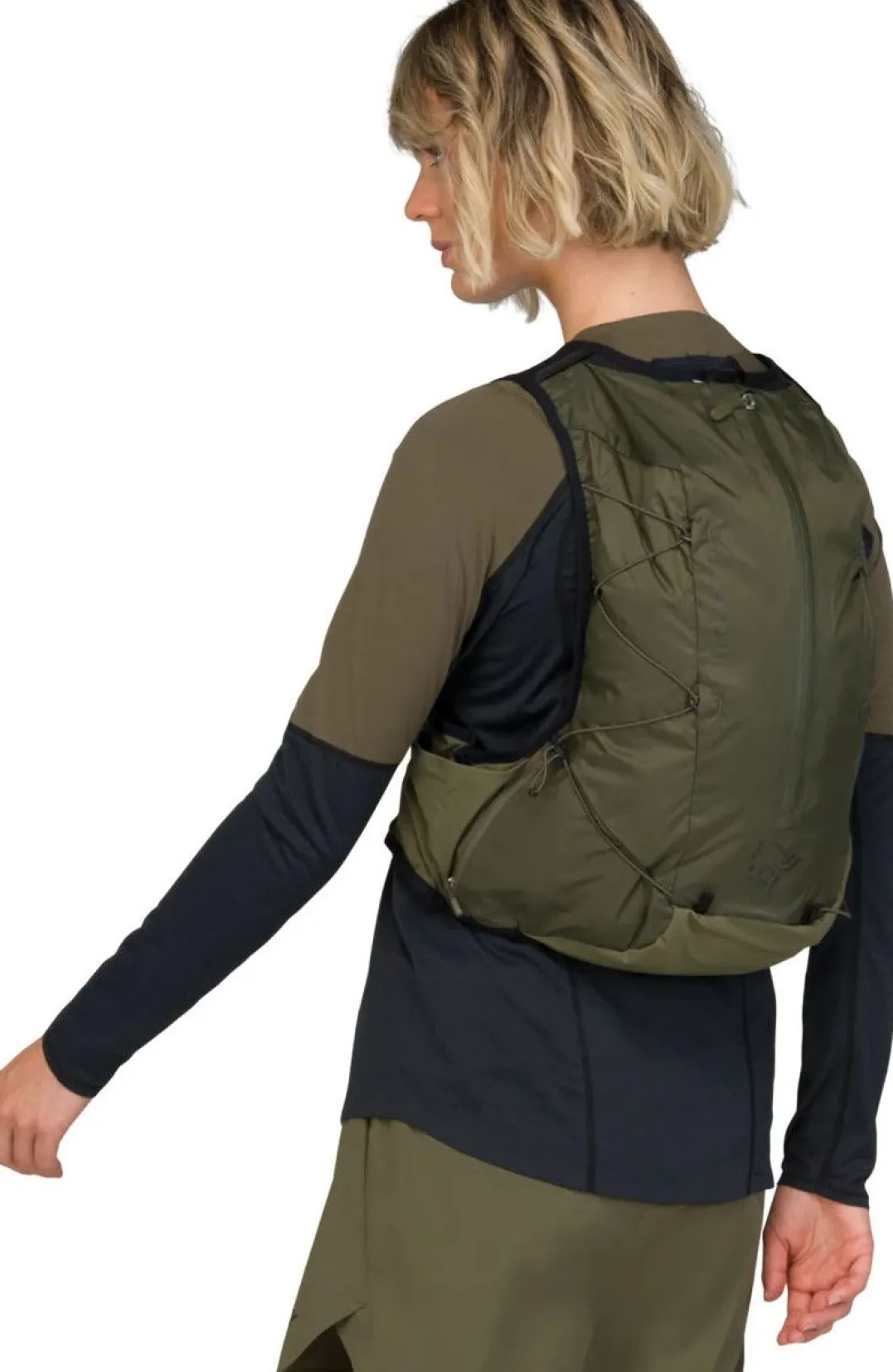 Norrøna Senja Econyl70 15L Pack Olive Night