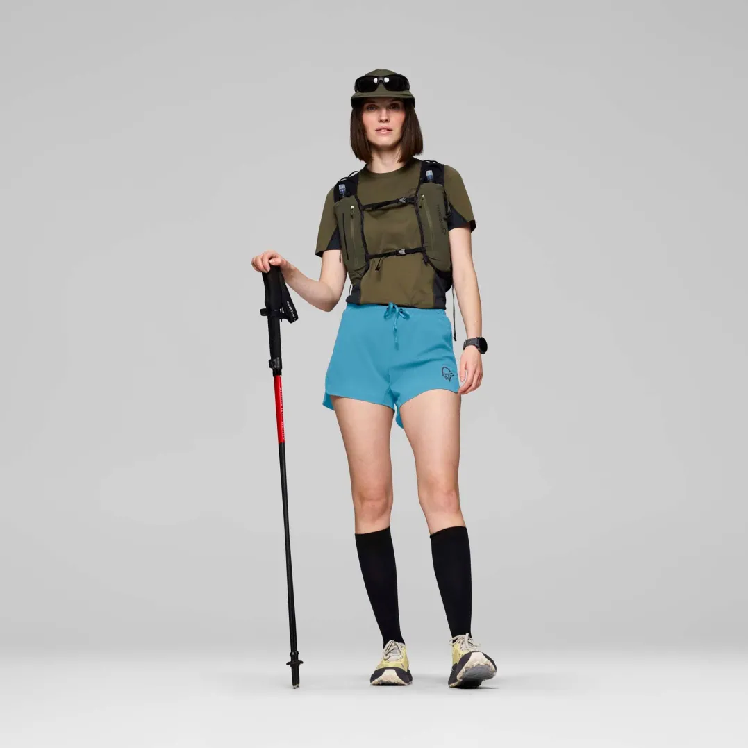 Norrøna Senja Flex1 4'' Shorts W'S Brittany Blue