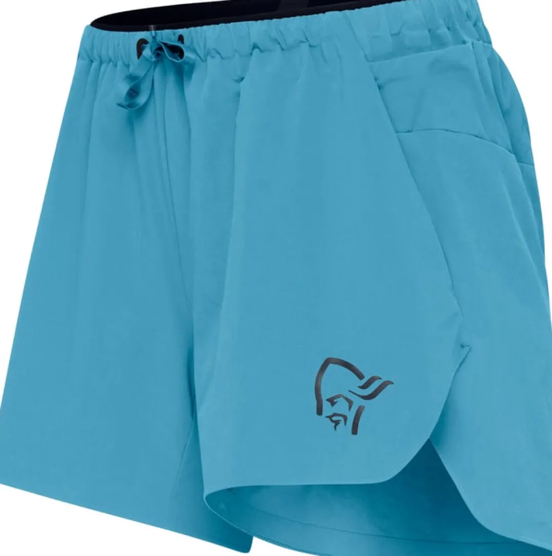 Norrøna Senja Flex1 4'' Shorts W'S Brittany Blue