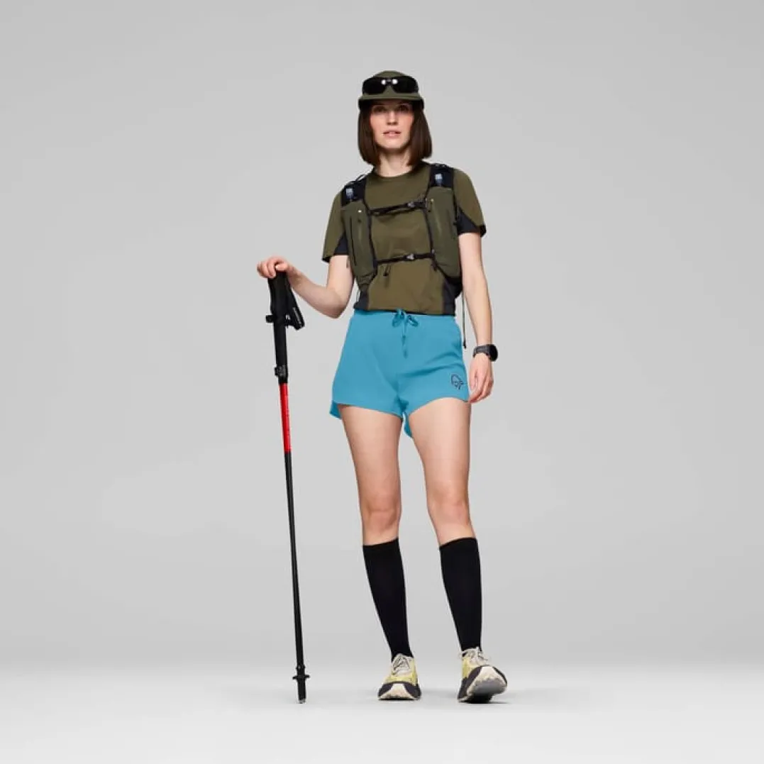 Norrøna Senja Flex1 4'' Shorts W'S Brittany Blue