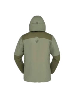 Norrøna Tamok Thermo80 Zip Hood M'S Olive Night/deep Lichen Green