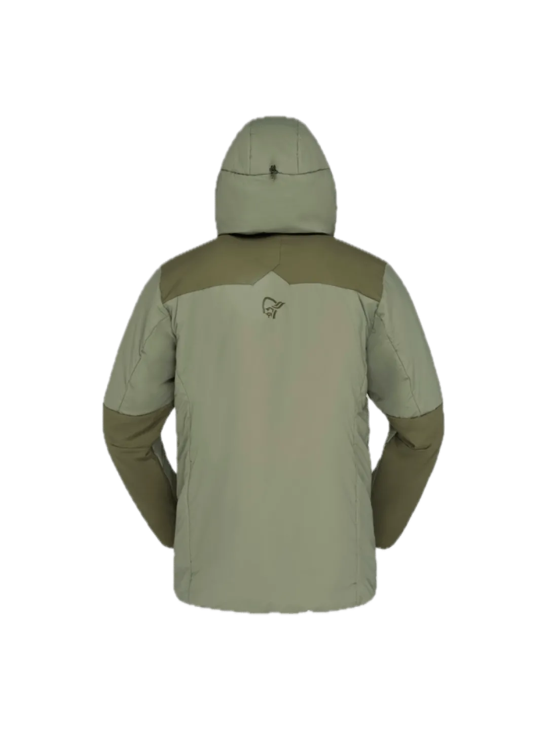 Norrøna Tamok Thermo80 Zip Hood M'S Olive Night/deep Lichen Green