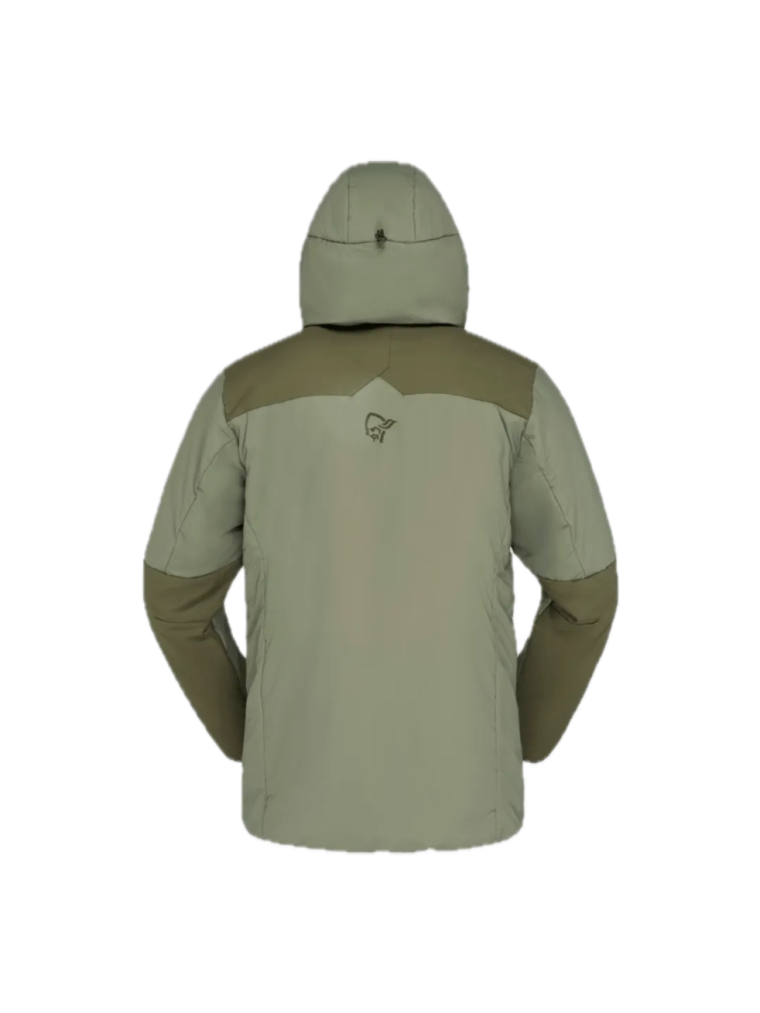 Norrøna Tamok Thermo80 Zip Hood M'S Olive Night/deep Lichen Green