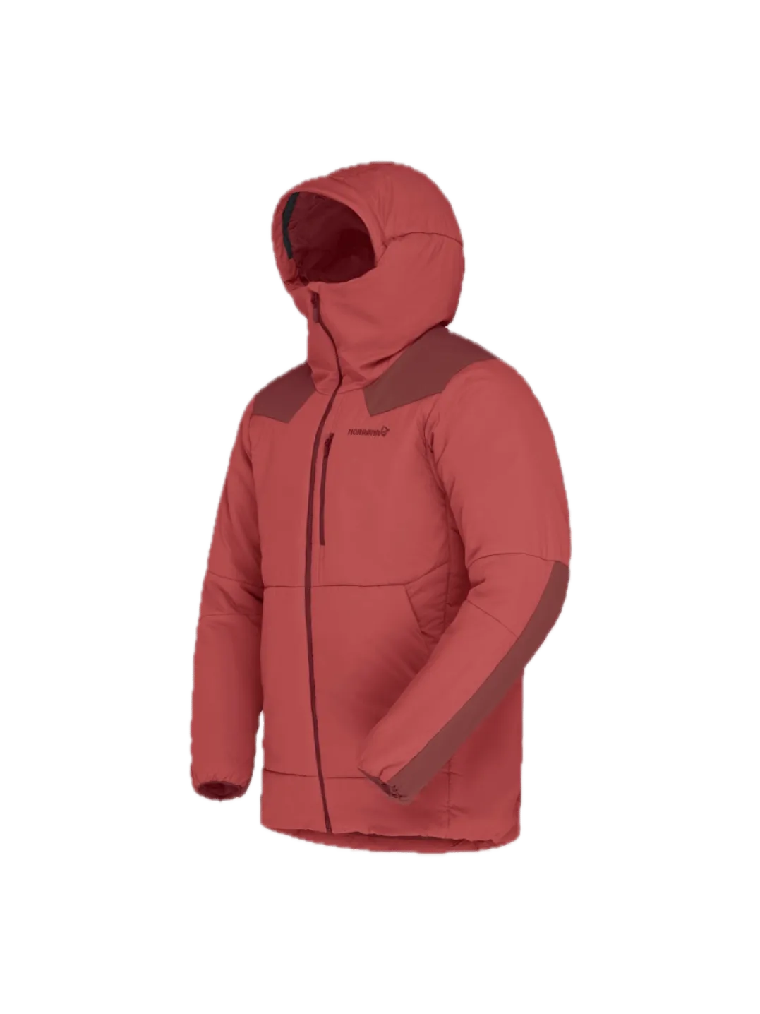 Norrøna Tamok Thermo80 Zip Hood M'S Cowhide/port