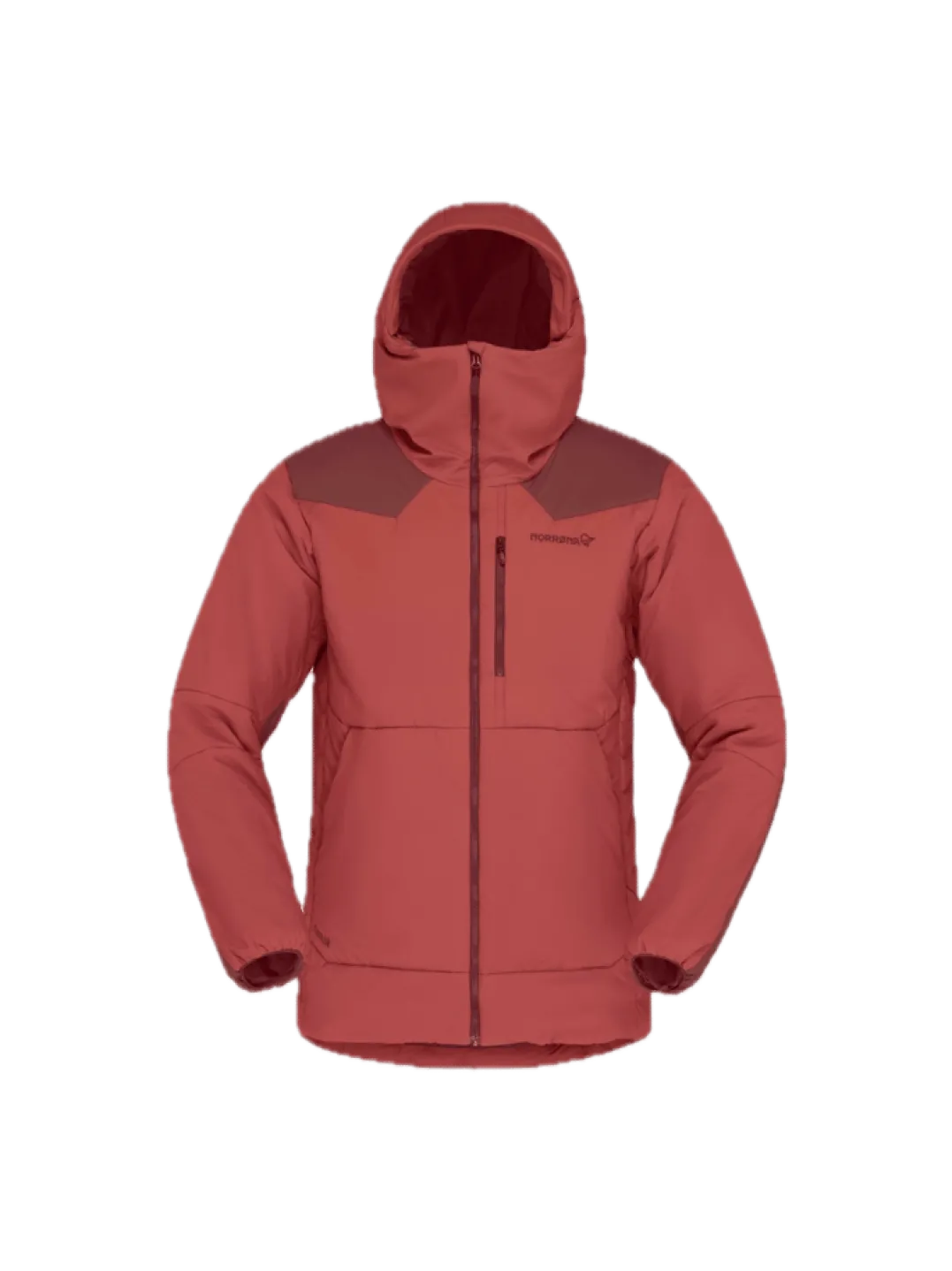 Norrøna Tamok Thermo80 Zip Hood M'S Cowhide/port