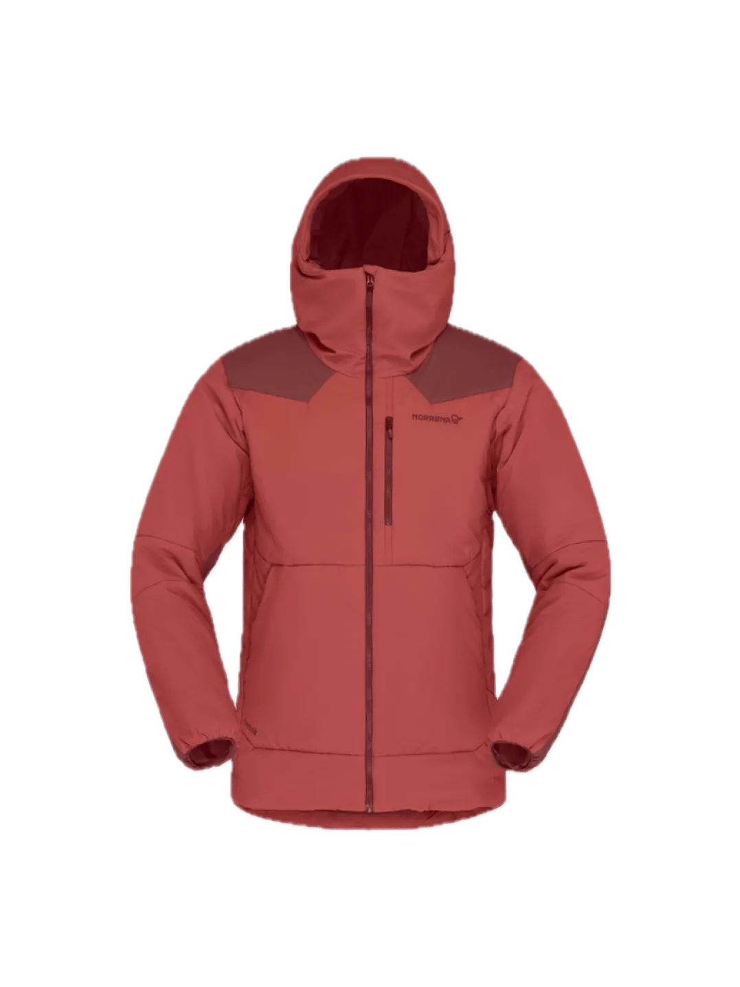Norrøna Tamok Thermo80 Zip Hood M'S Cowhide/port