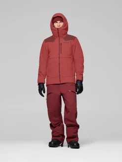 Norrøna Tamok Thermo80 Zip Hood M'S Cowhide/port