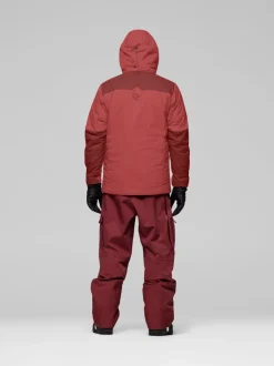 Norrøna Tamok Thermo80 Zip Hood M'S Cowhide/port