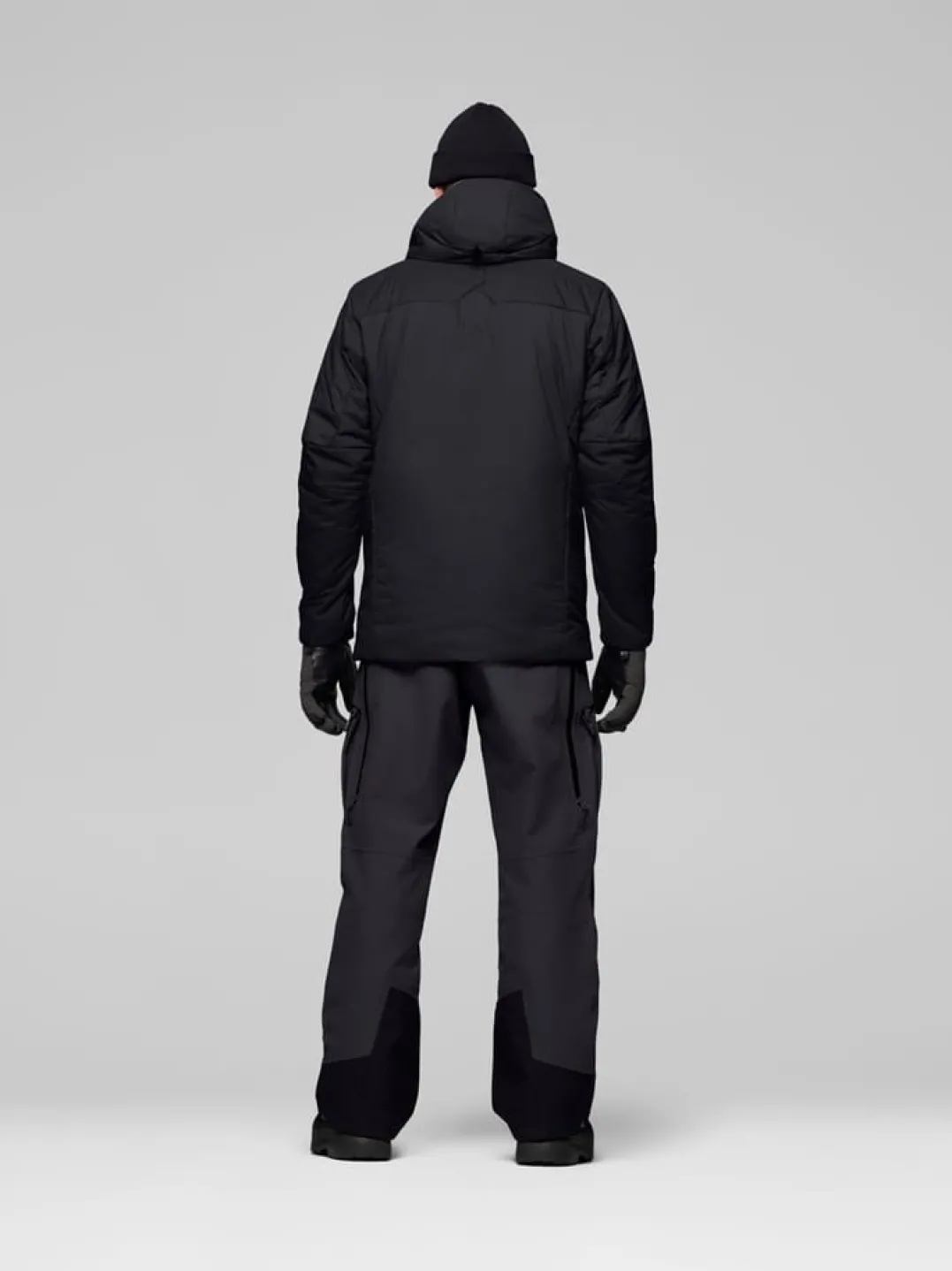 Norrøna Tamok Thermo80 Zip Hood M'S Caviar Black