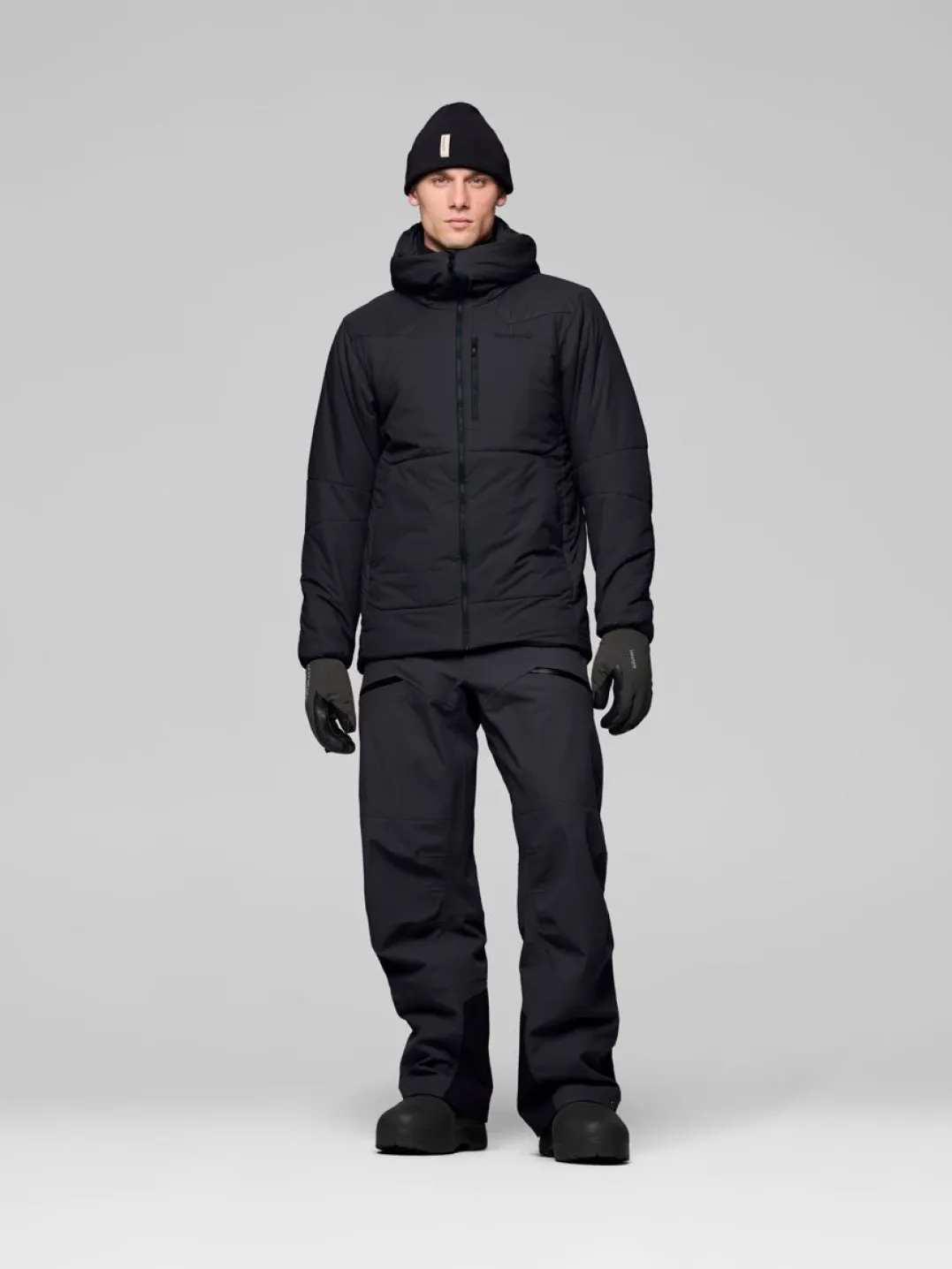 Norrøna Tamok Thermo80 Zip Hood M'S Caviar Black