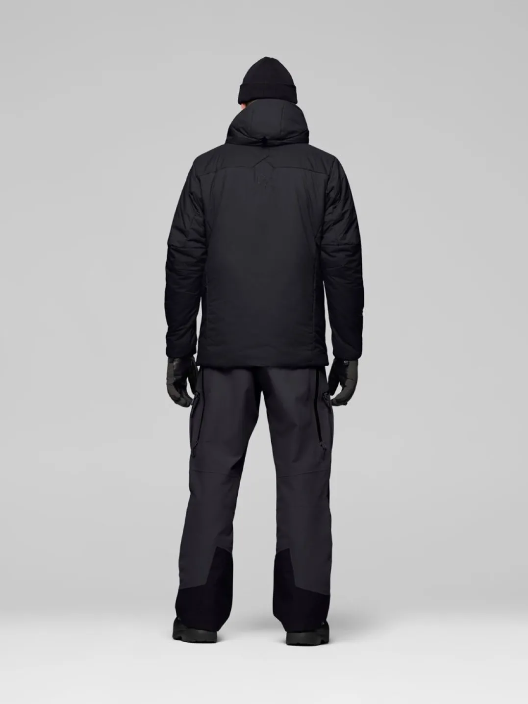 Norrøna Tamok Thermo80 Zip Hood M'S Caviar Black