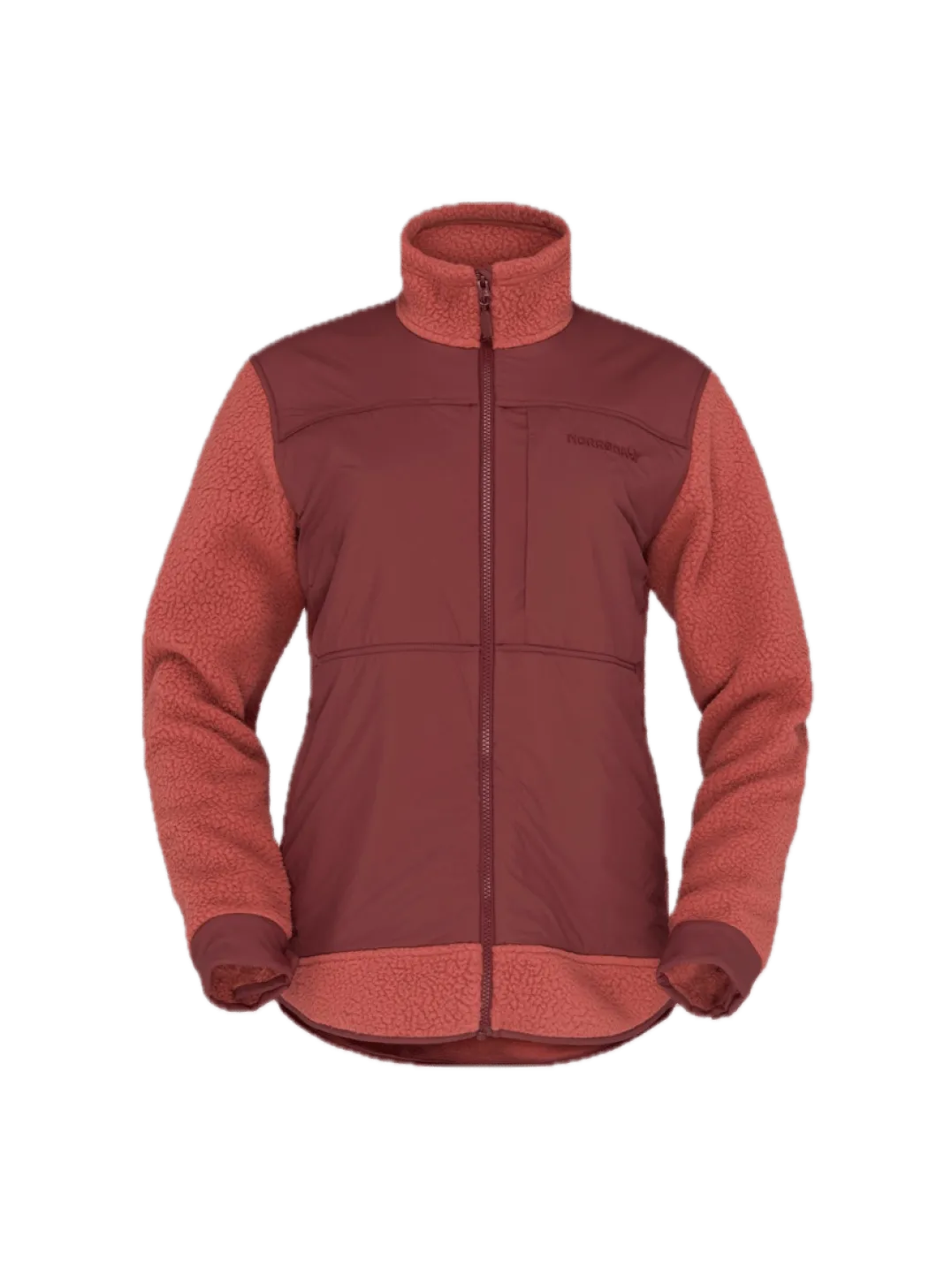 Norrøna Tamok Warm3 Jacket W'S Cowhide/port