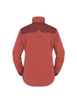 Norrøna Tamok Warm3 Jacket W'S Cowhide/port