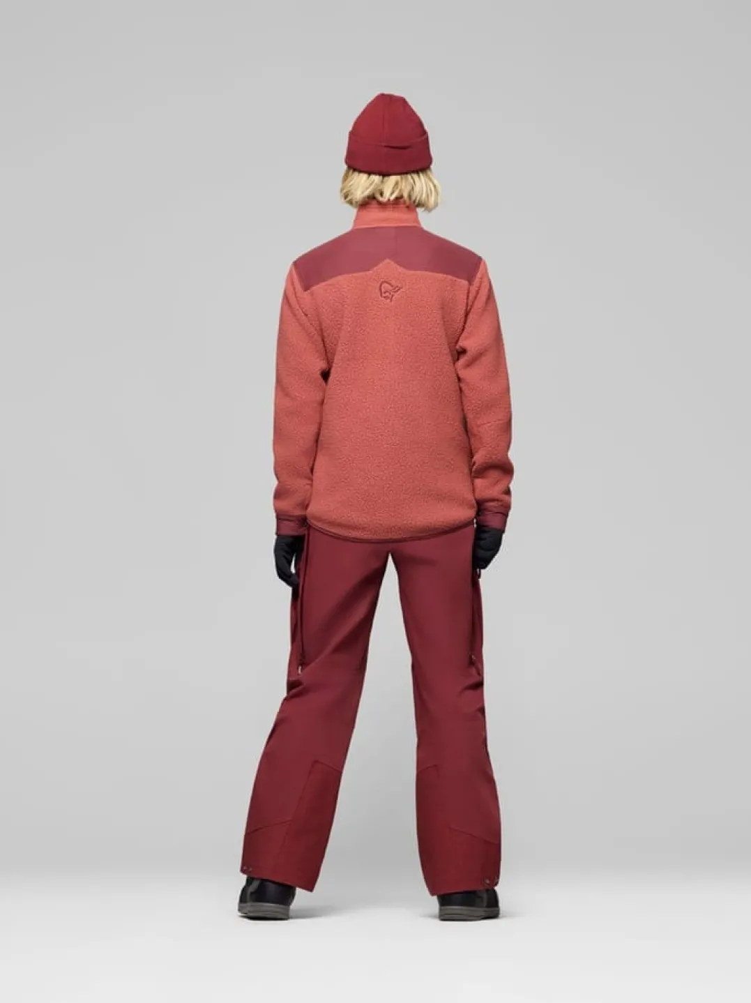 Norrøna Tamok Warm3 Jacket W'S Cowhide/port