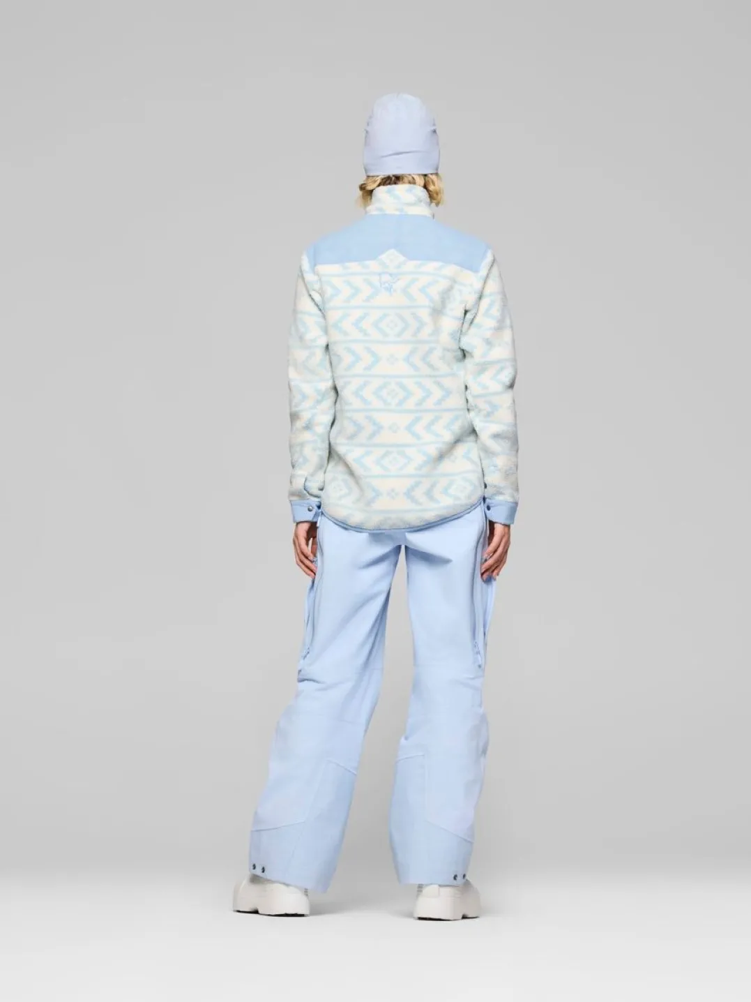 Norrøna Tamok Warm3 Jacket W'S Whisper White/cashmere Blue