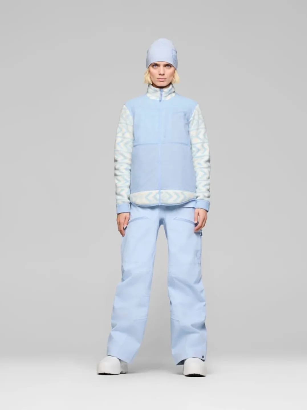 Norrøna Tamok Warm3 Jacket W'S Whisper White/cashmere Blue