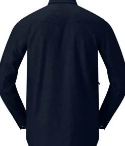 Norrøna Tamok Wool Plain Shirt M'S Indigo Night Melange