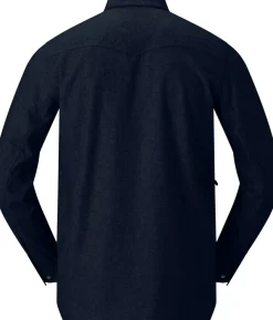 Norrøna Tamok Wool Plain Shirt M'S Indigo Night Melange