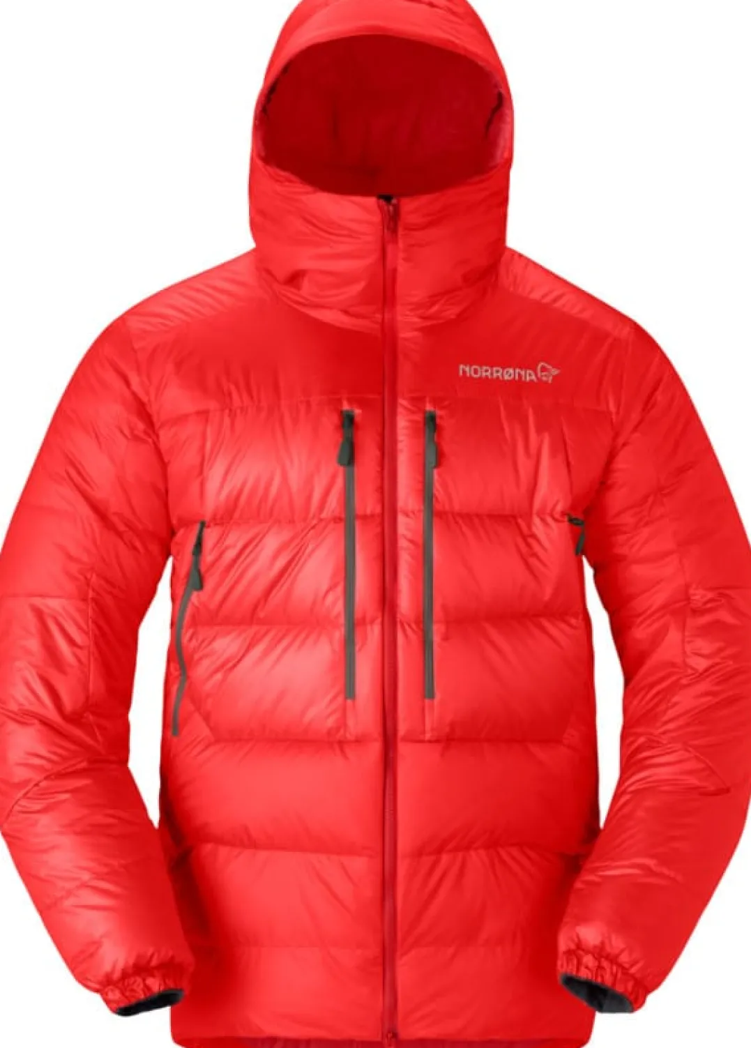 Norrøna Trollveggen Down800 Hood M'S Flame Scarlet